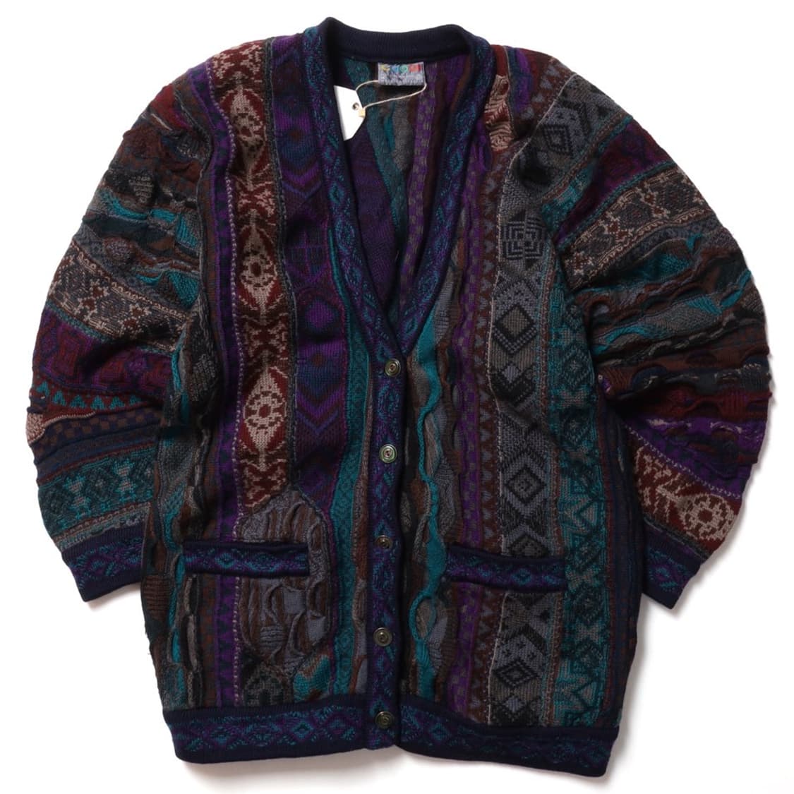 쿠지 Coogi Cable Knit Cardigan   상품이미지1