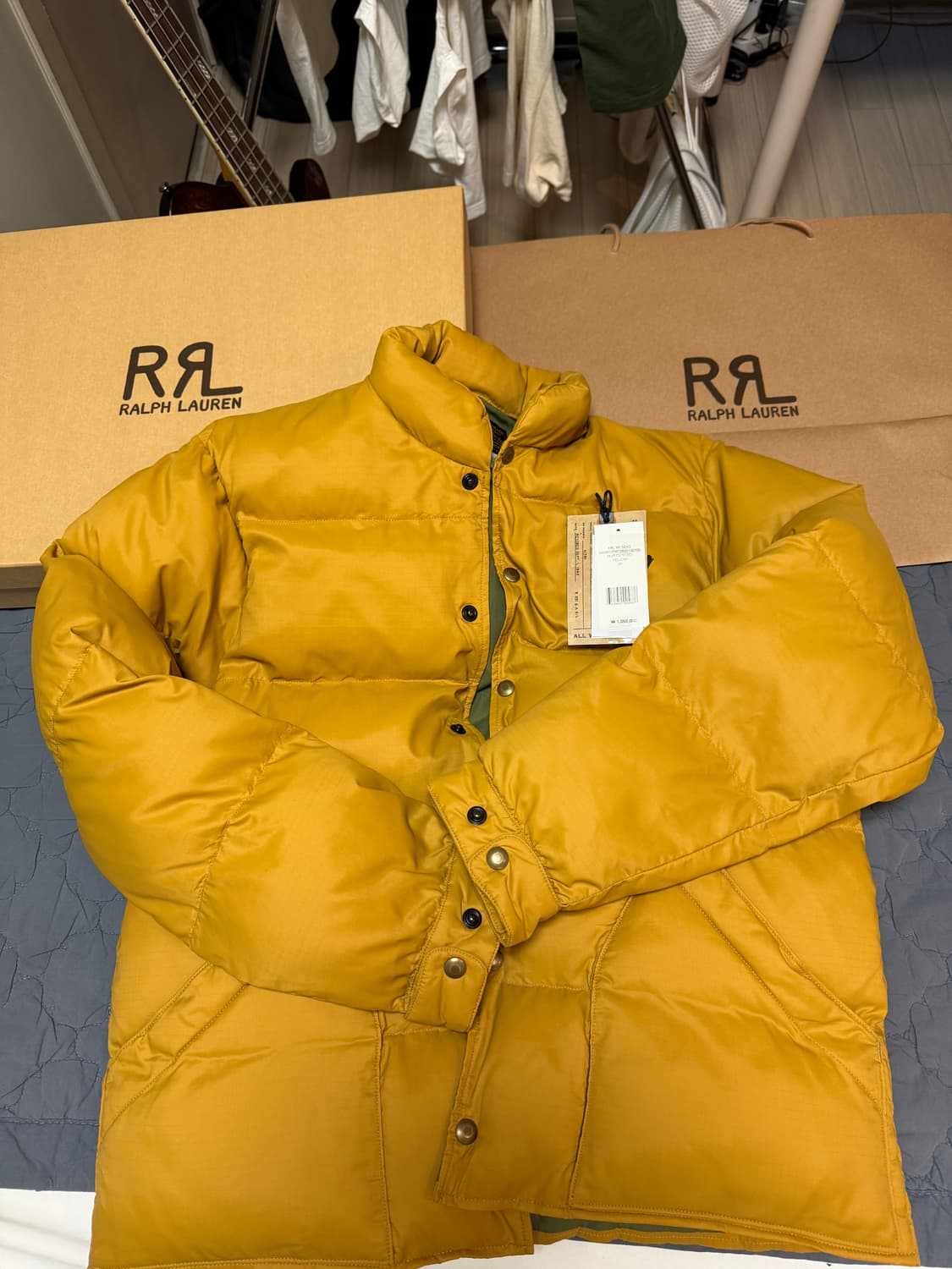 25신상 새상품) 더블알엘 립스탑 파카 (패딩 자켓) 상품이미지3