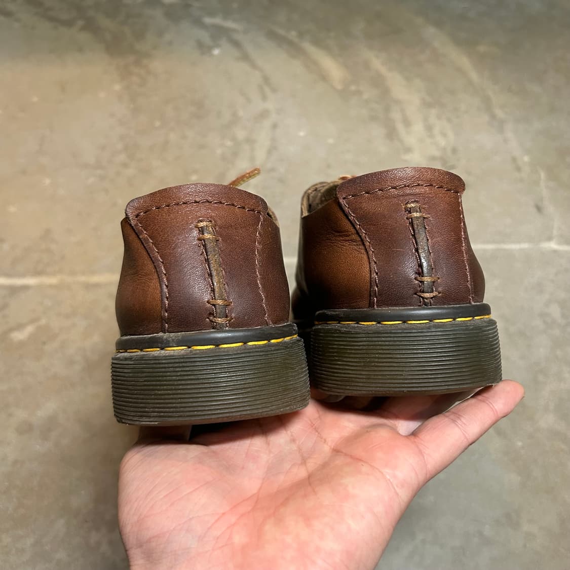 260) 닥터마틴 엘스필드 브라운 구두 워커 상품이미지6