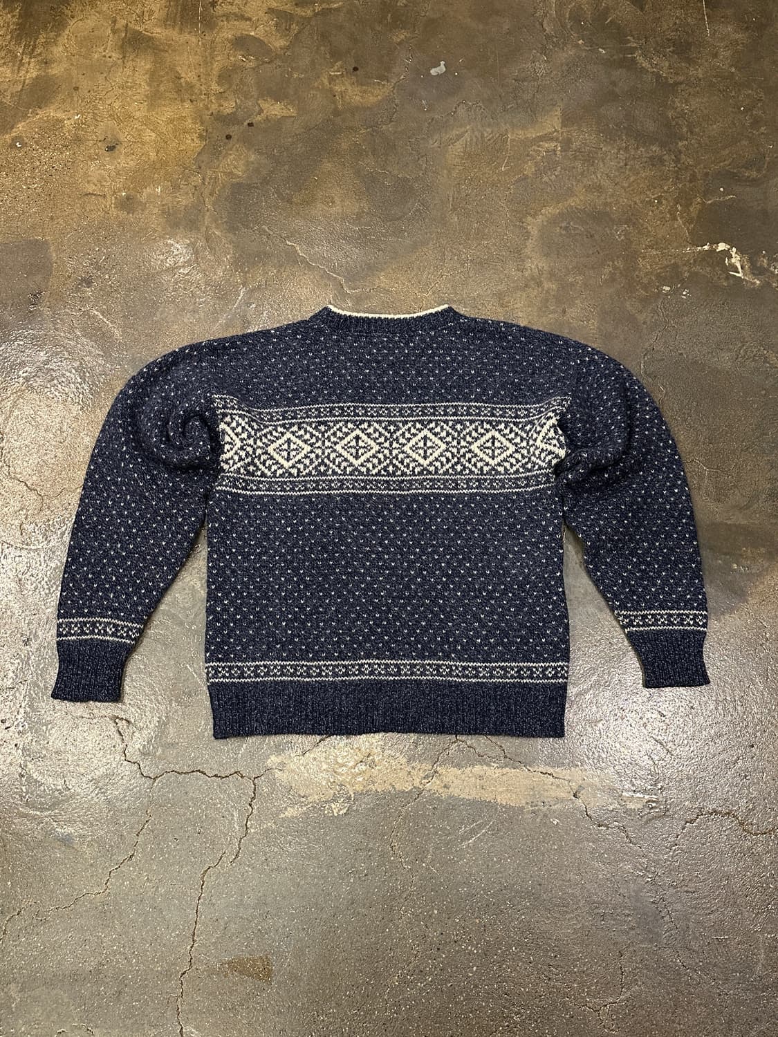 90s USA 패턴 니트 L 상품이미지2