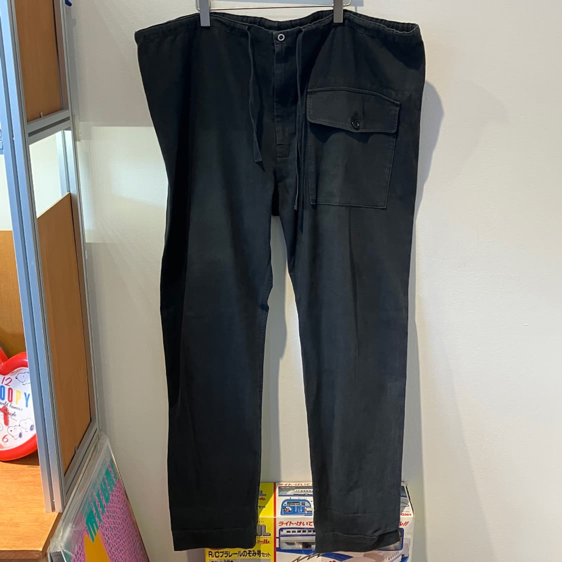 SNOW PEAK SAFARI LINEN PANTS (BLACK) 상품이미지1