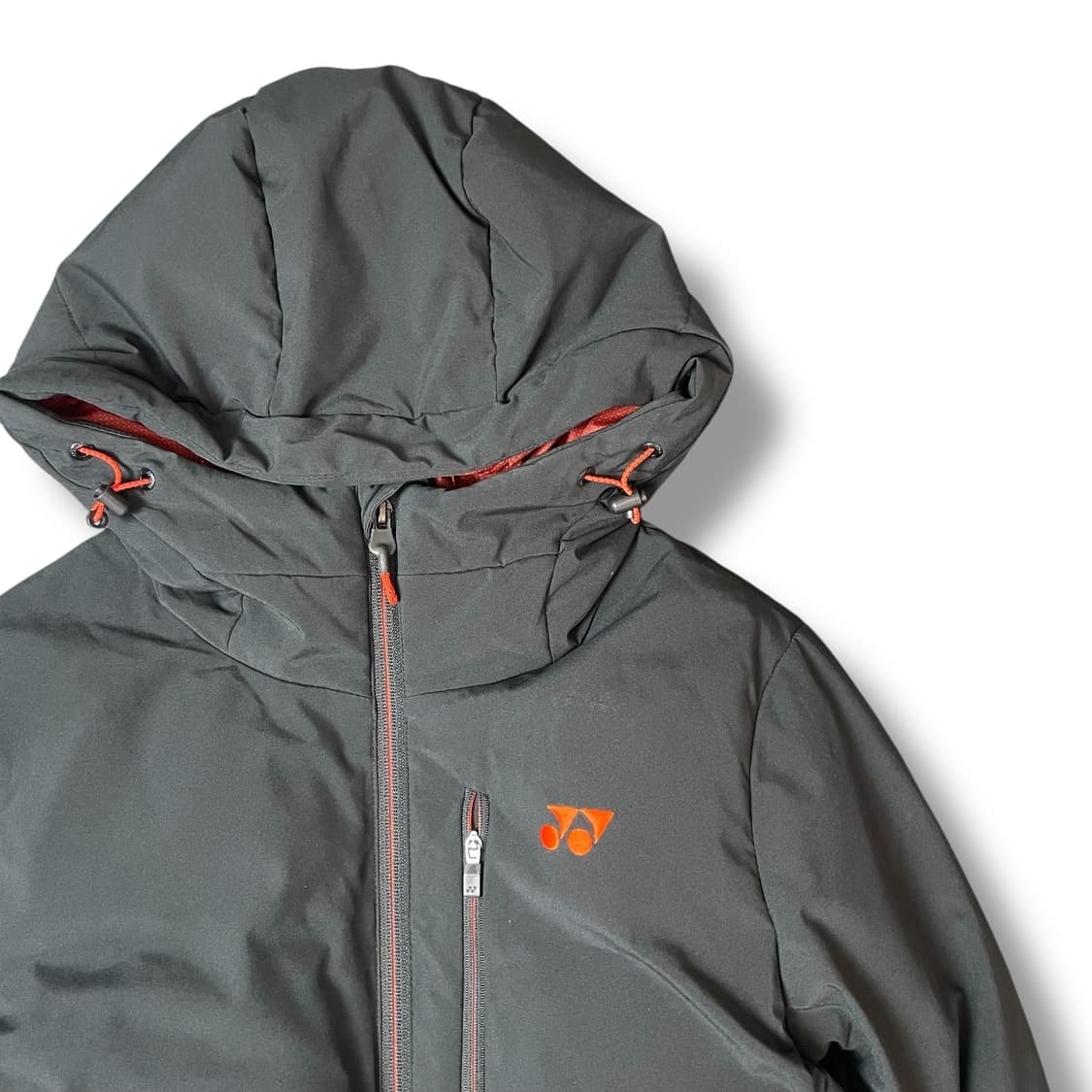 요넥스 오렌지 로고 블랙 푸퍼 패딩 90 상품이미지3