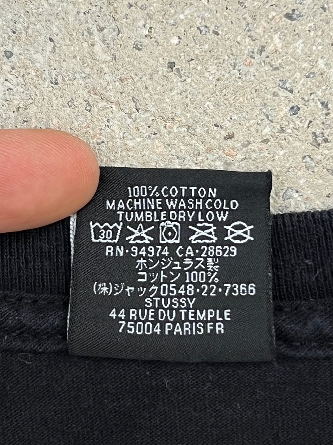 스투시 도버 스트릿 마켓 월드투어 반팔 티셔츠 상품이미지7