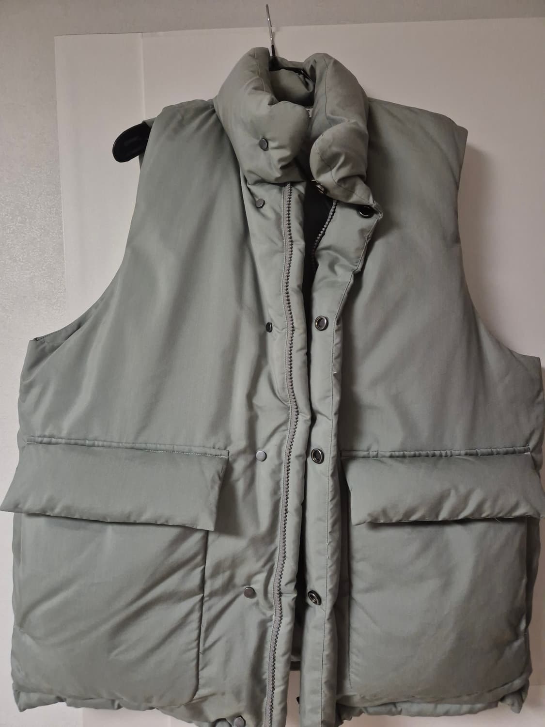 19오라리 패딩 베스트 민트색상 상품이미지1