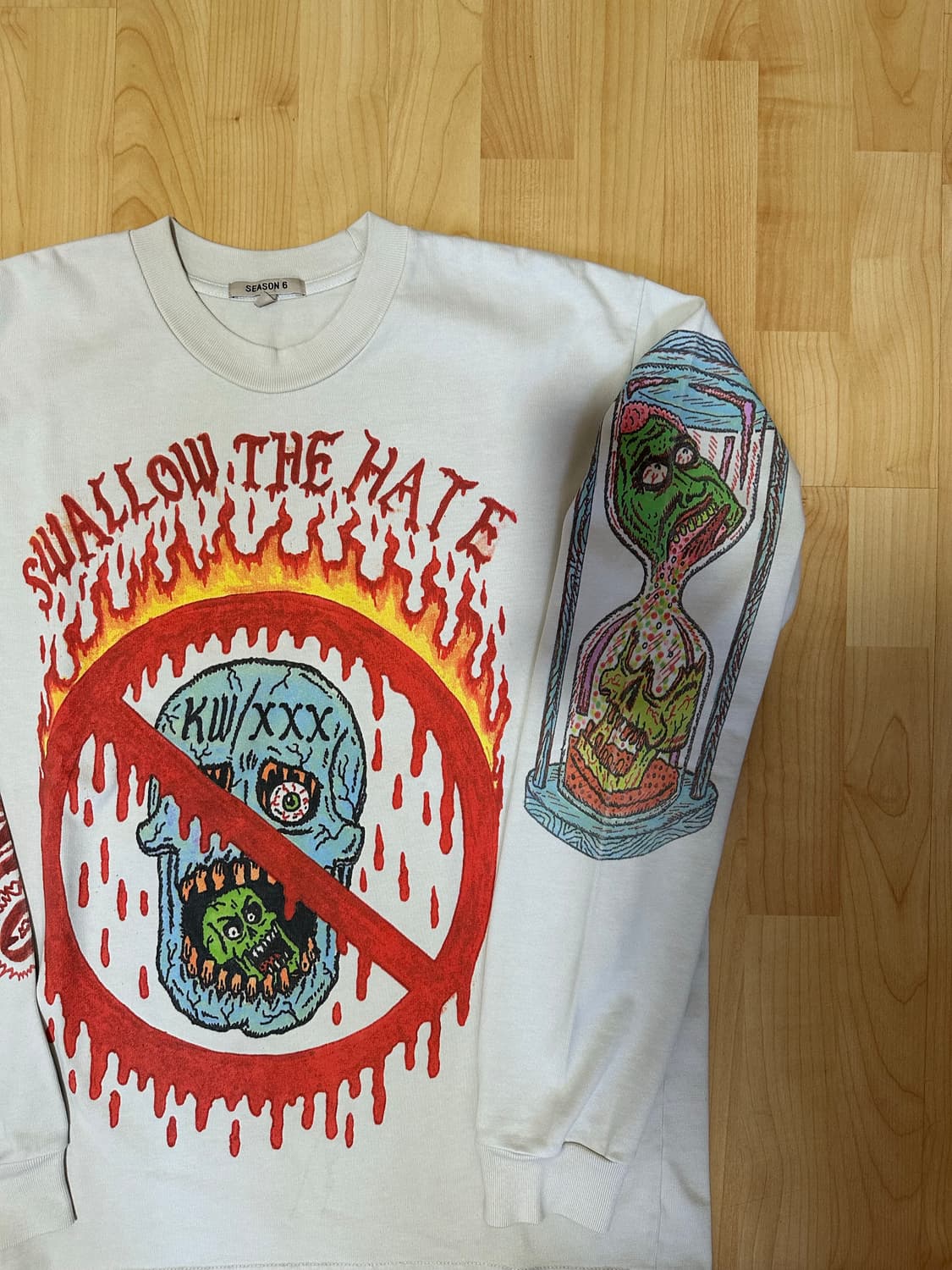 YEEZY SEASON 6 × XXXTENTACION 롱슬리브 상품이미지2