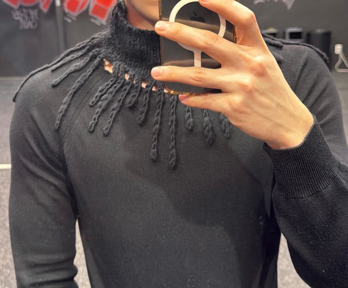 장 폴 고티에 디테일 니트 상품이미지1