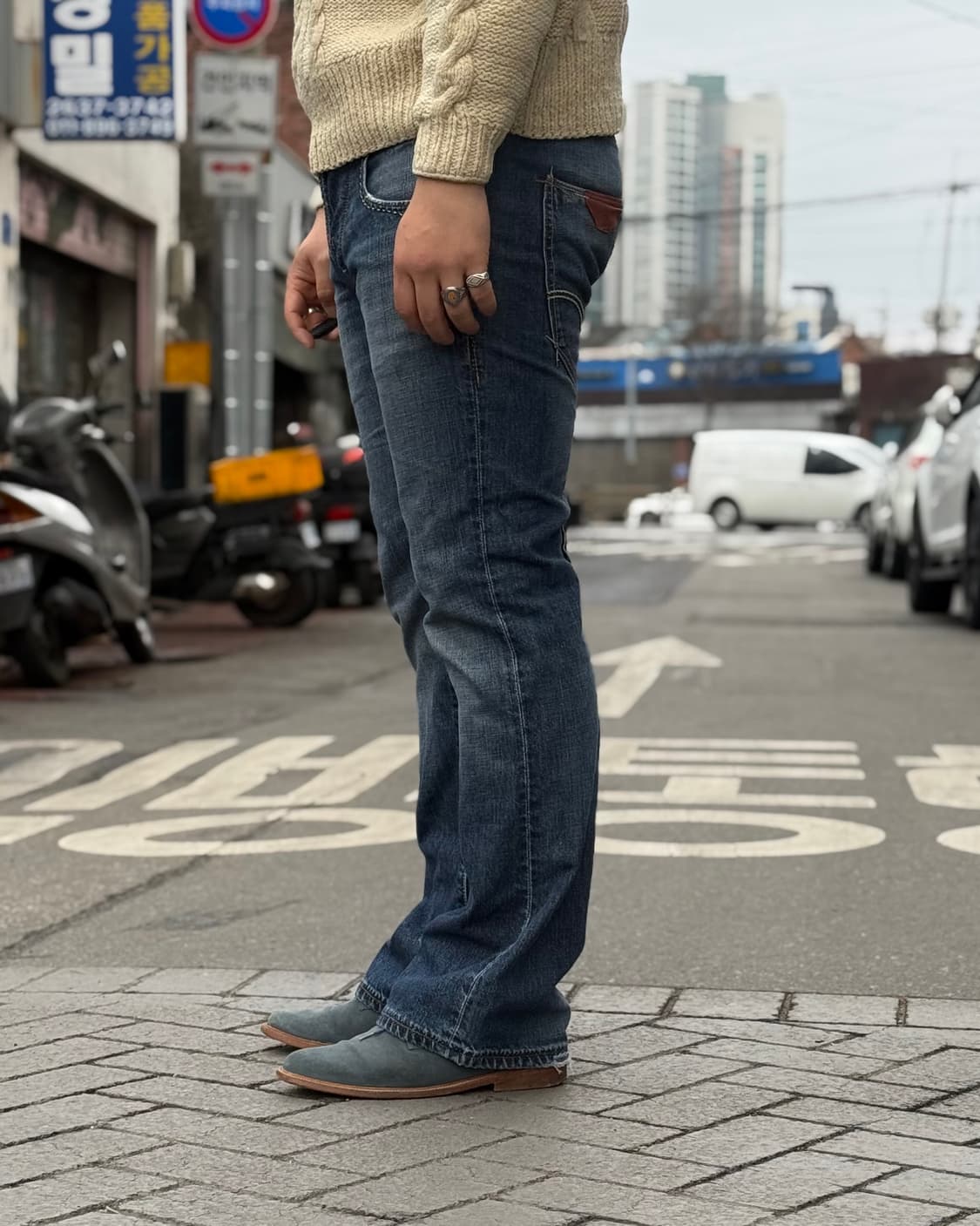 00‘s 리바이스 쿠퍼 로데오 웨스턴 부츠컷 데님 팬츠 32 상품이미지9