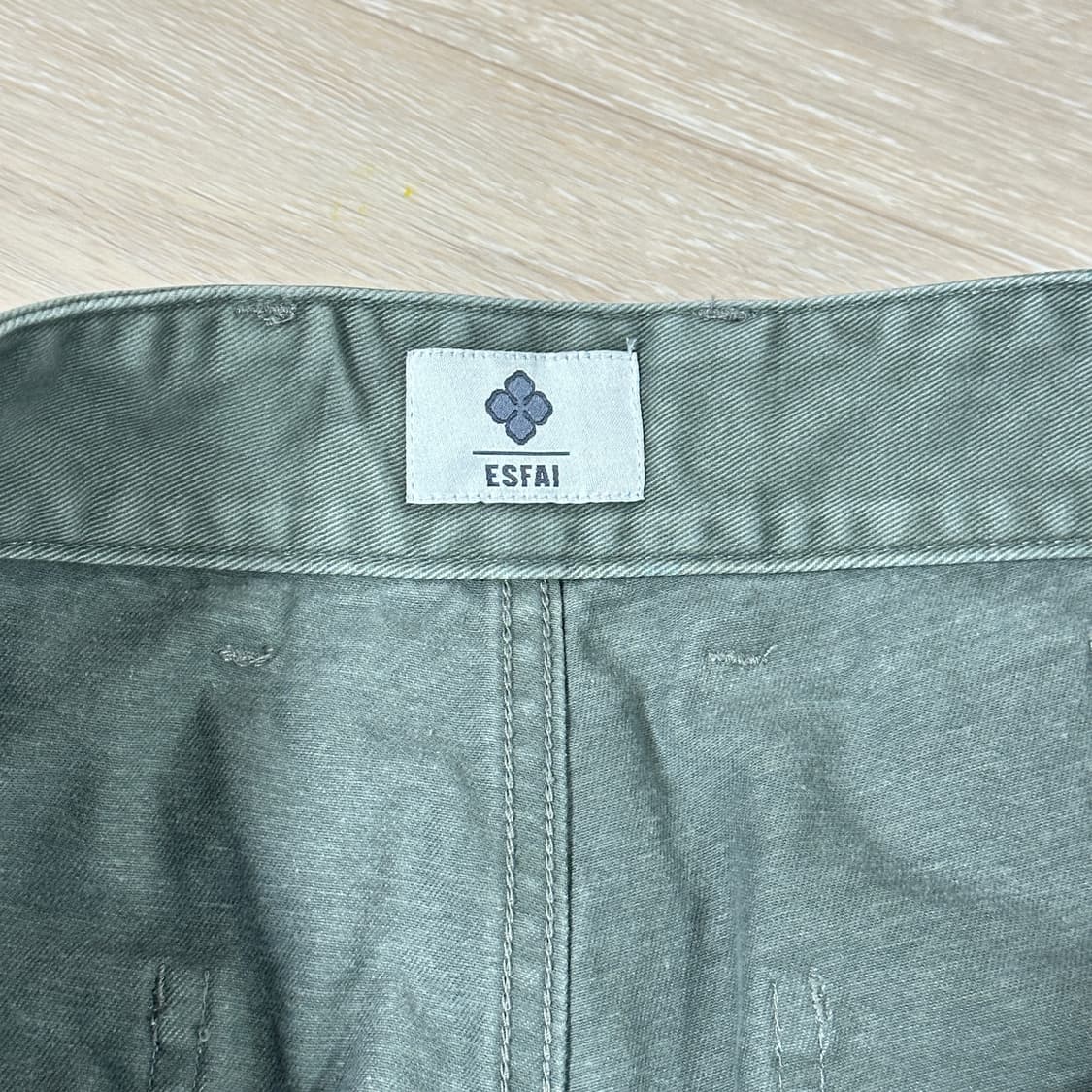 XL (30-32) 에스파이 베이커팬츠 올리브 상품이미지5