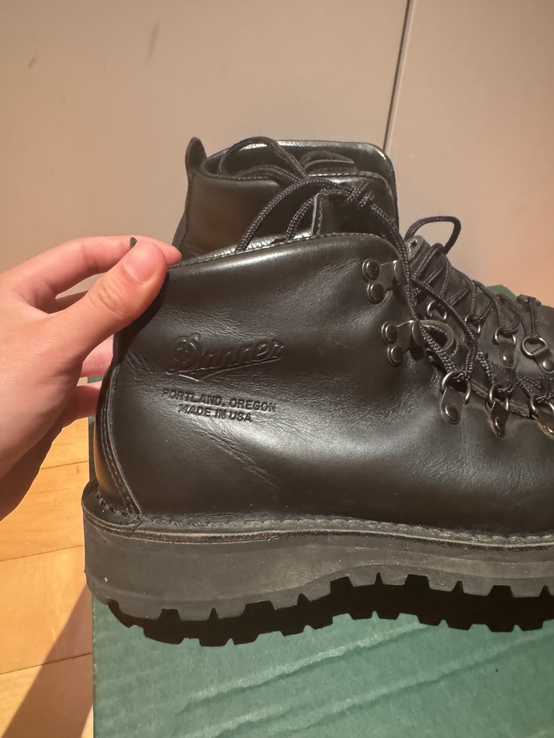 대너 마운틴 라이트 Danner Mountain Light Black 상품이미지6
