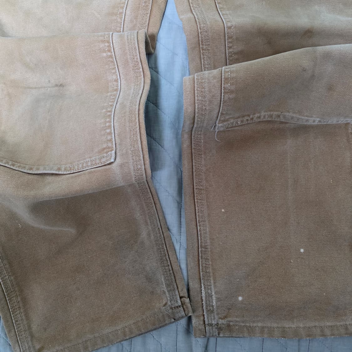 [33X32] 빈티지 칼하트 더블니 B01 BRN 워크팬츠 T-3 상품이미지2