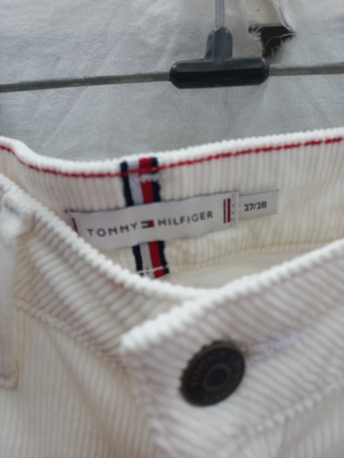 타미힐피거의 아이보리 코듀로이 바지(여28) 상품이미지3