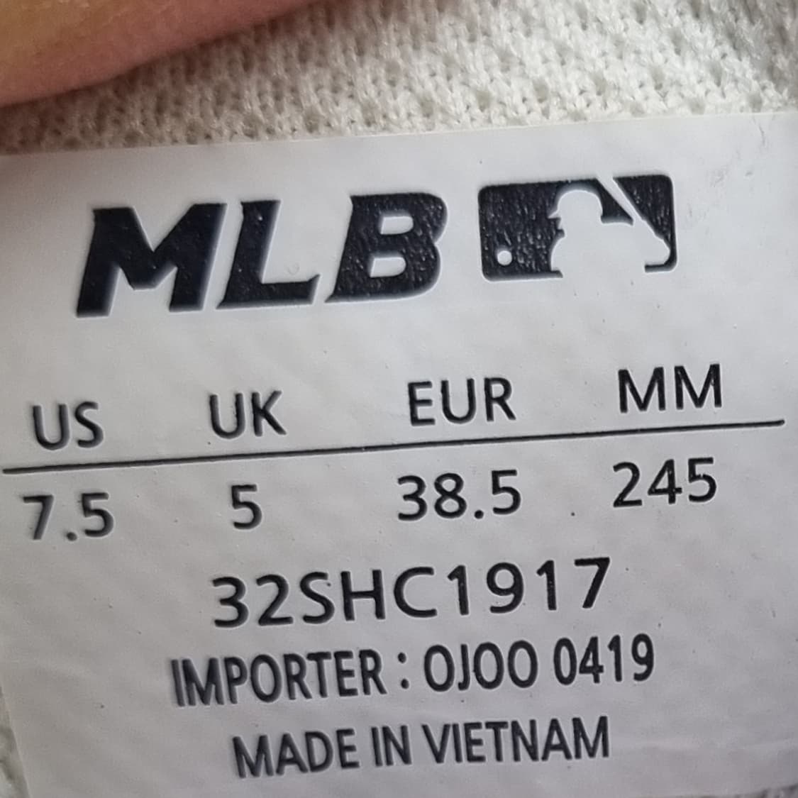 MLB 빅볼청키 뉴욕양키즈 운동화245 상품이미지6