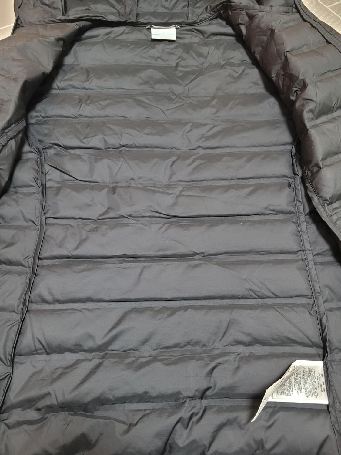 1회착) 컬럼비아 레이크 22 II 다운 후디드  자켓 블랙 XL 상품이미지3