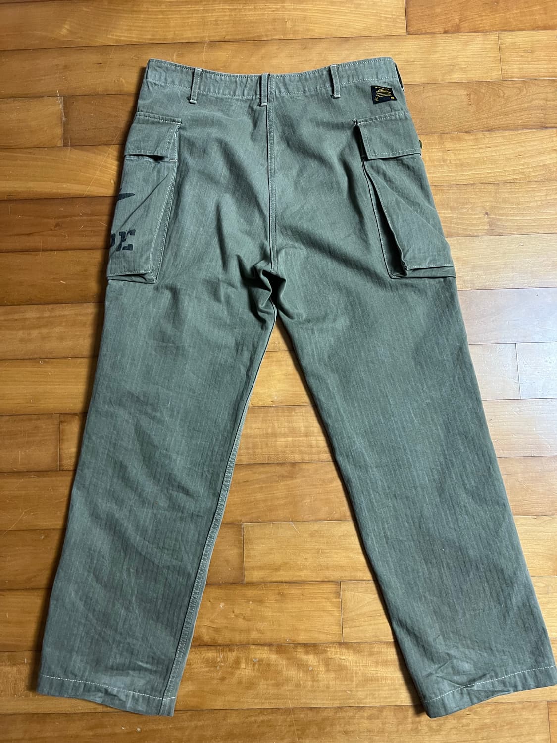 00s bape hbt 밀리터리 팬츠 상품이미지3