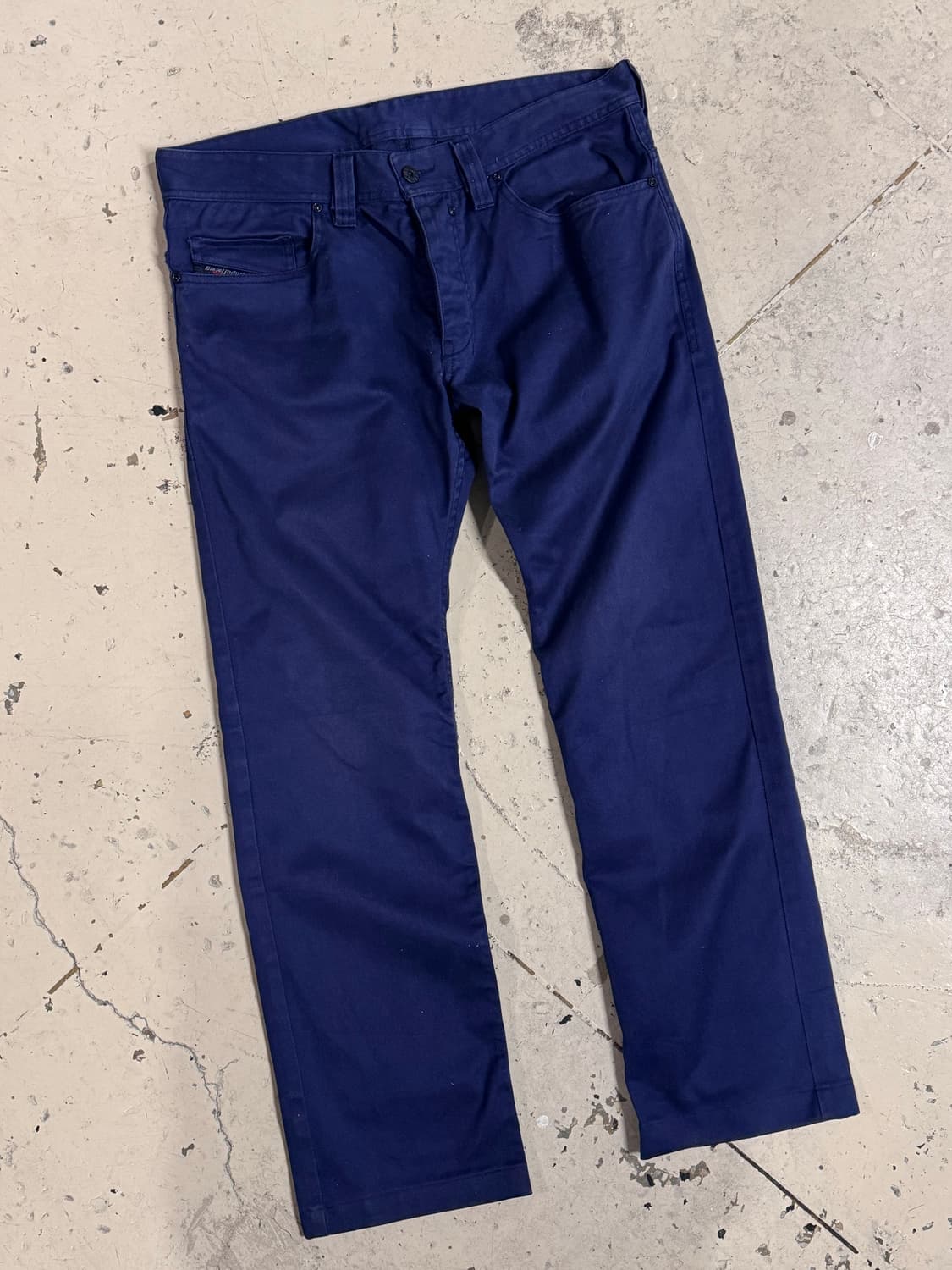 Diesel 디젤 스컬 자수 진 상품이미지4