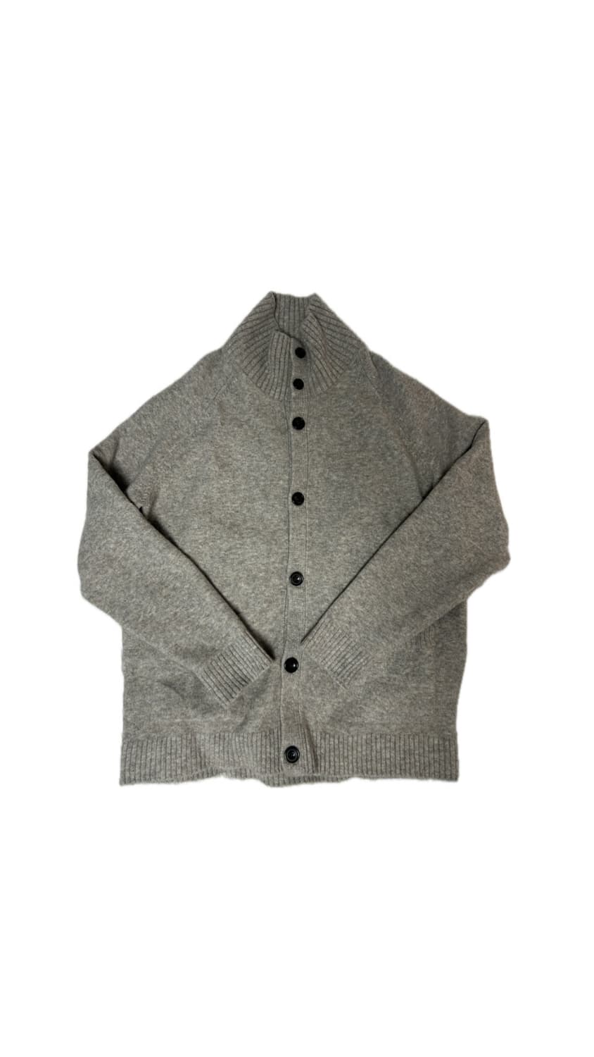 유니클로 수플레 얀 스탠드 칼라 가디건 (XL) (정품) 상품이미지1