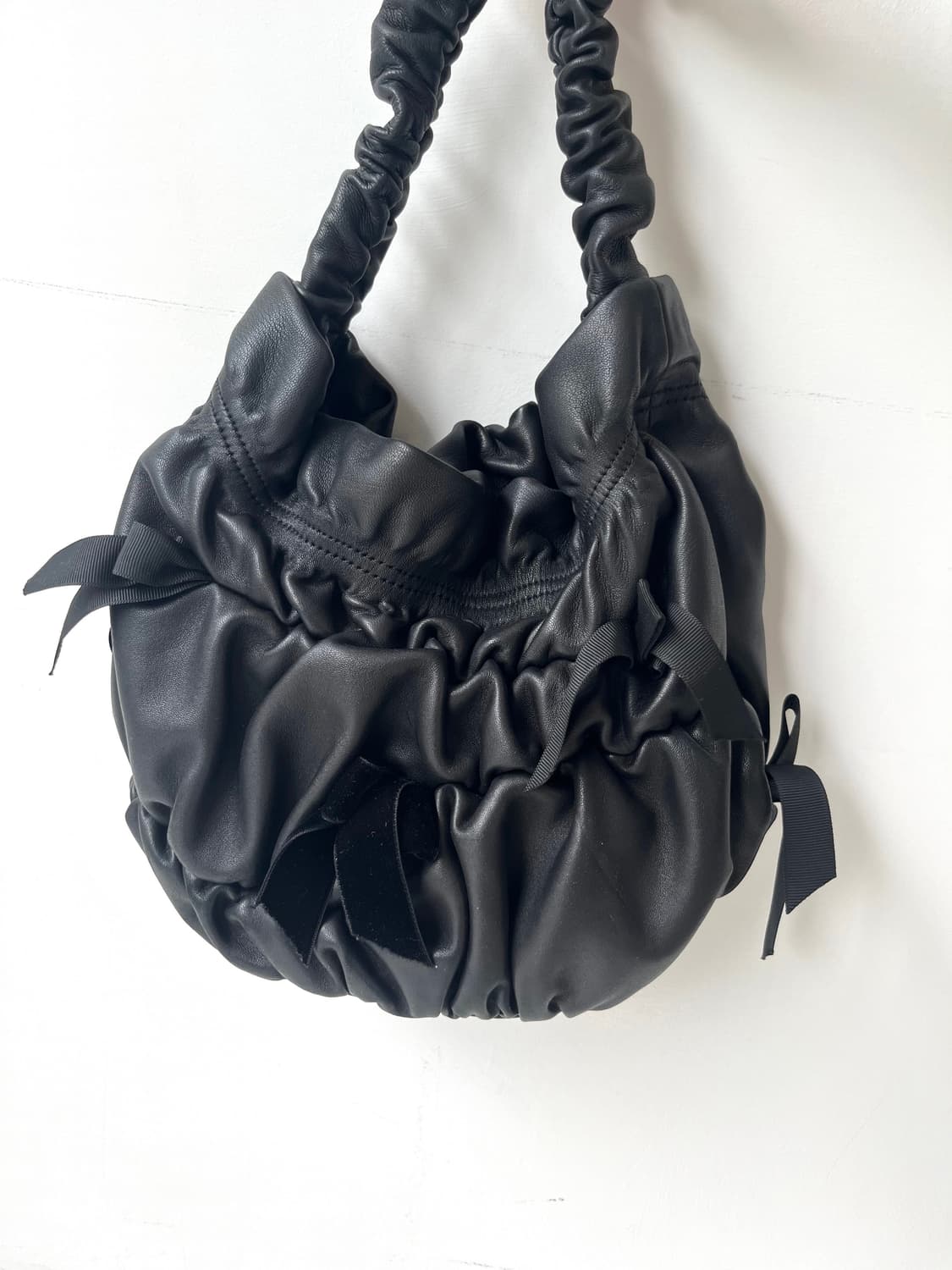 Hiroko koshino shirring bag 상품이미지4