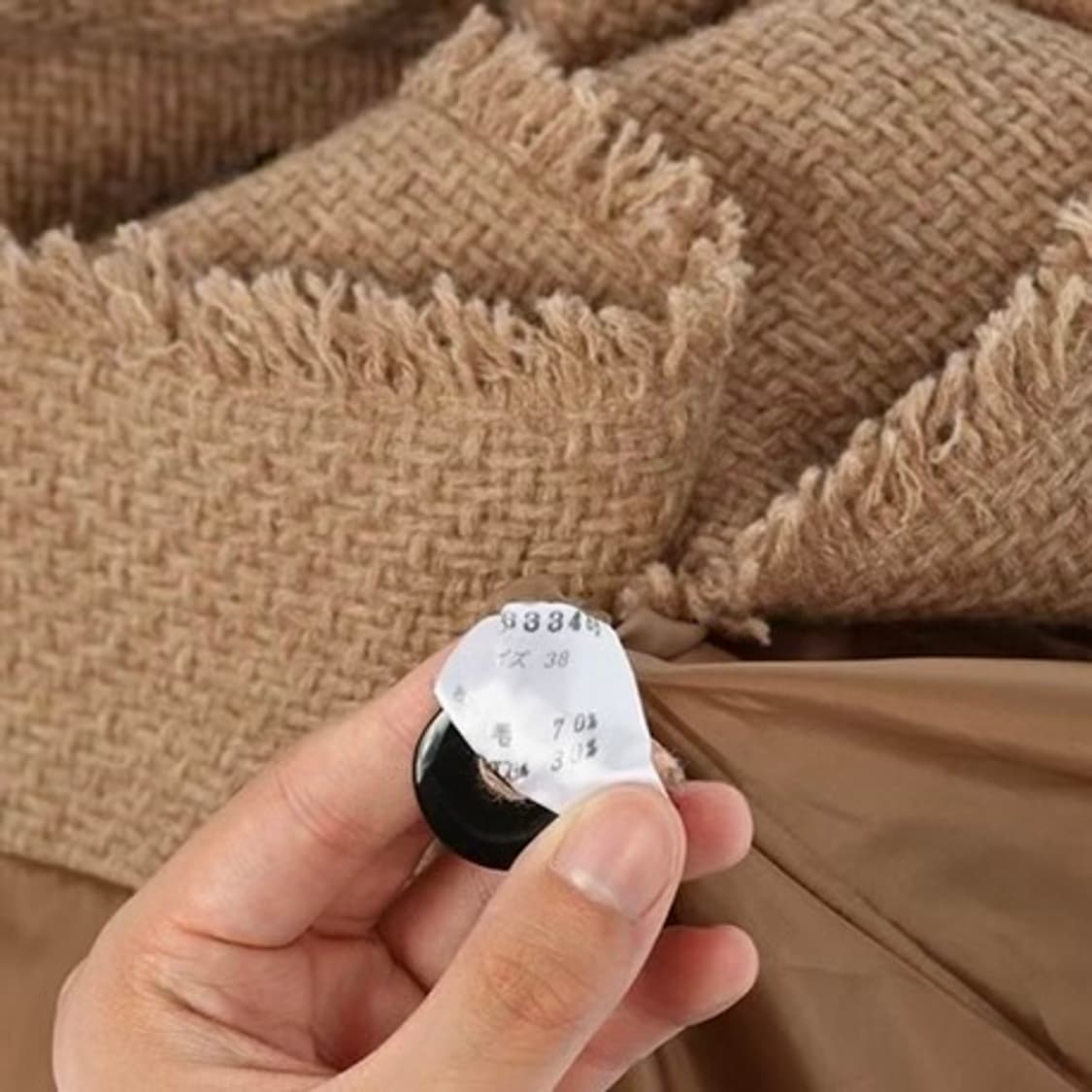 [M] Sunfel du 우먼즈 울 모직 코트 상품이미지6