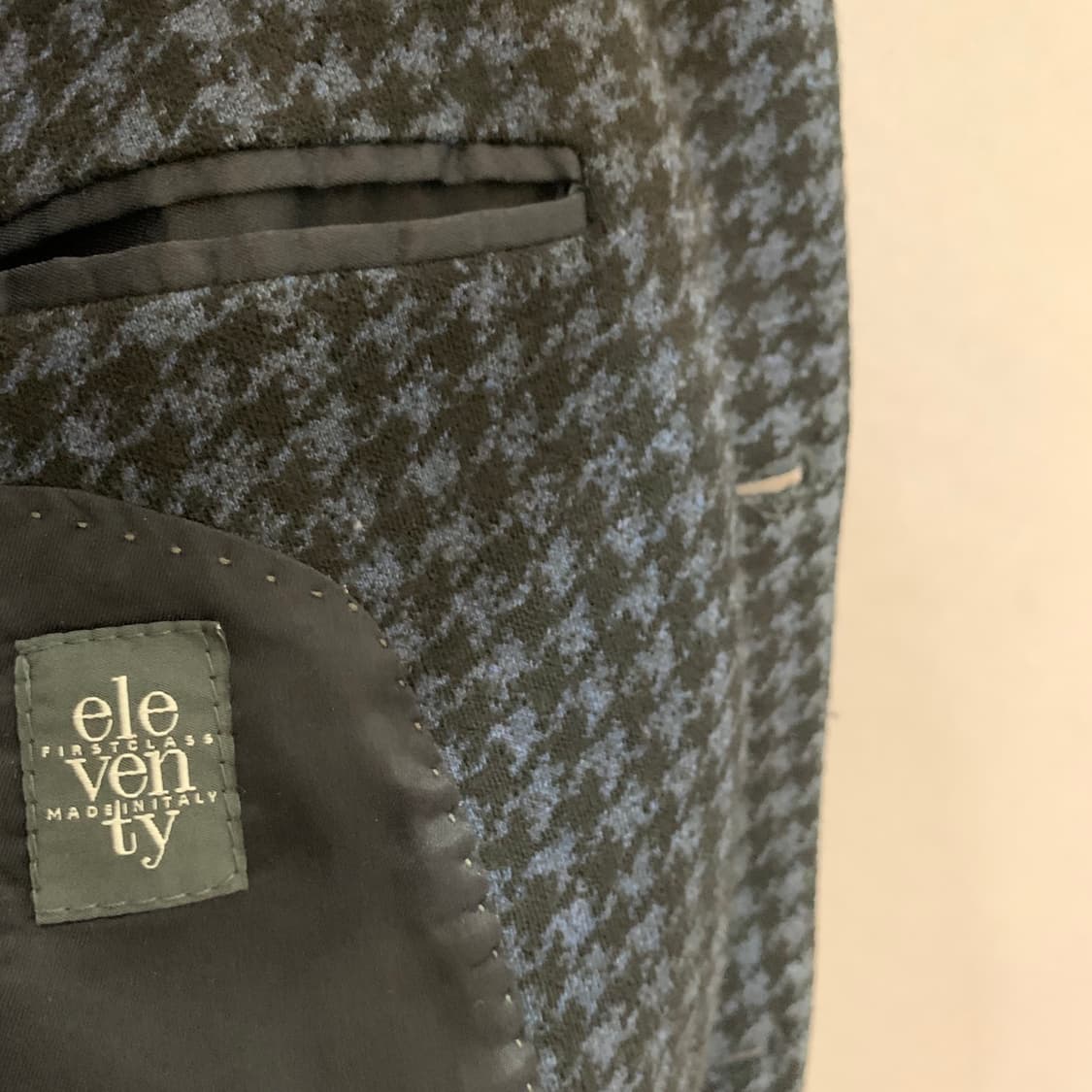 46 ELEVENTY 일레븐티 하운드 투스 체크 울 블레이저 자켓 상품이미지5