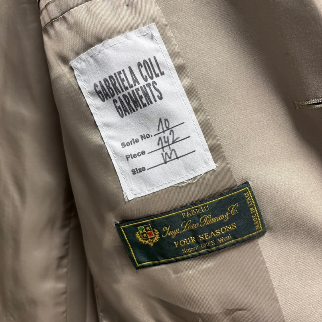 m) 가브리엘라 콜 가먼츠 로로피아나 투 버튼 블레이저 상품이미지5