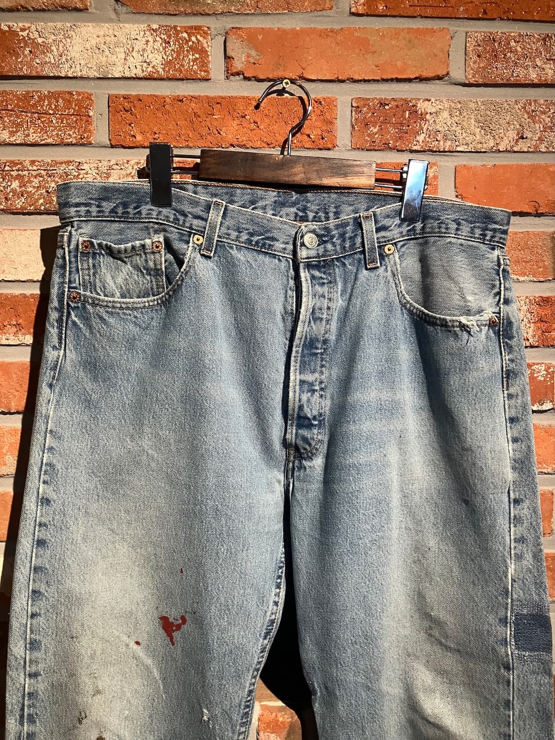 90s USA 빈티지 리바이스 501 데님 팬츠 상품이미지3