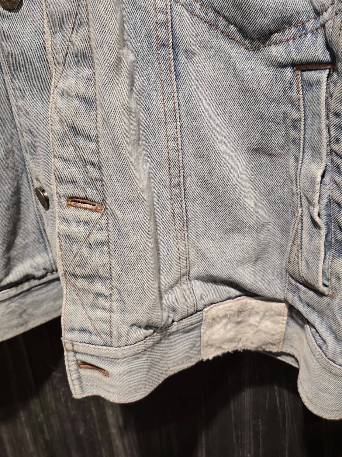 70s Lee Denim Vest 상품이미지3