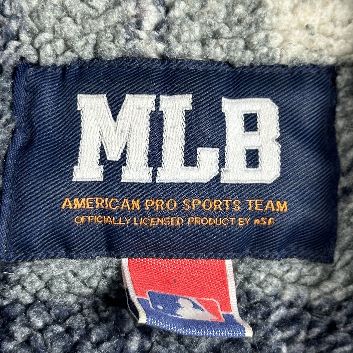 MLB 샌프란시스코 올드스쿨 오버핏 후리스 후드집업 XL 상품이미지5