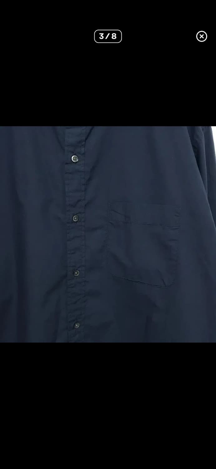 유니클로 헨리넥 셔츠 XL_M1337 상품이미지3