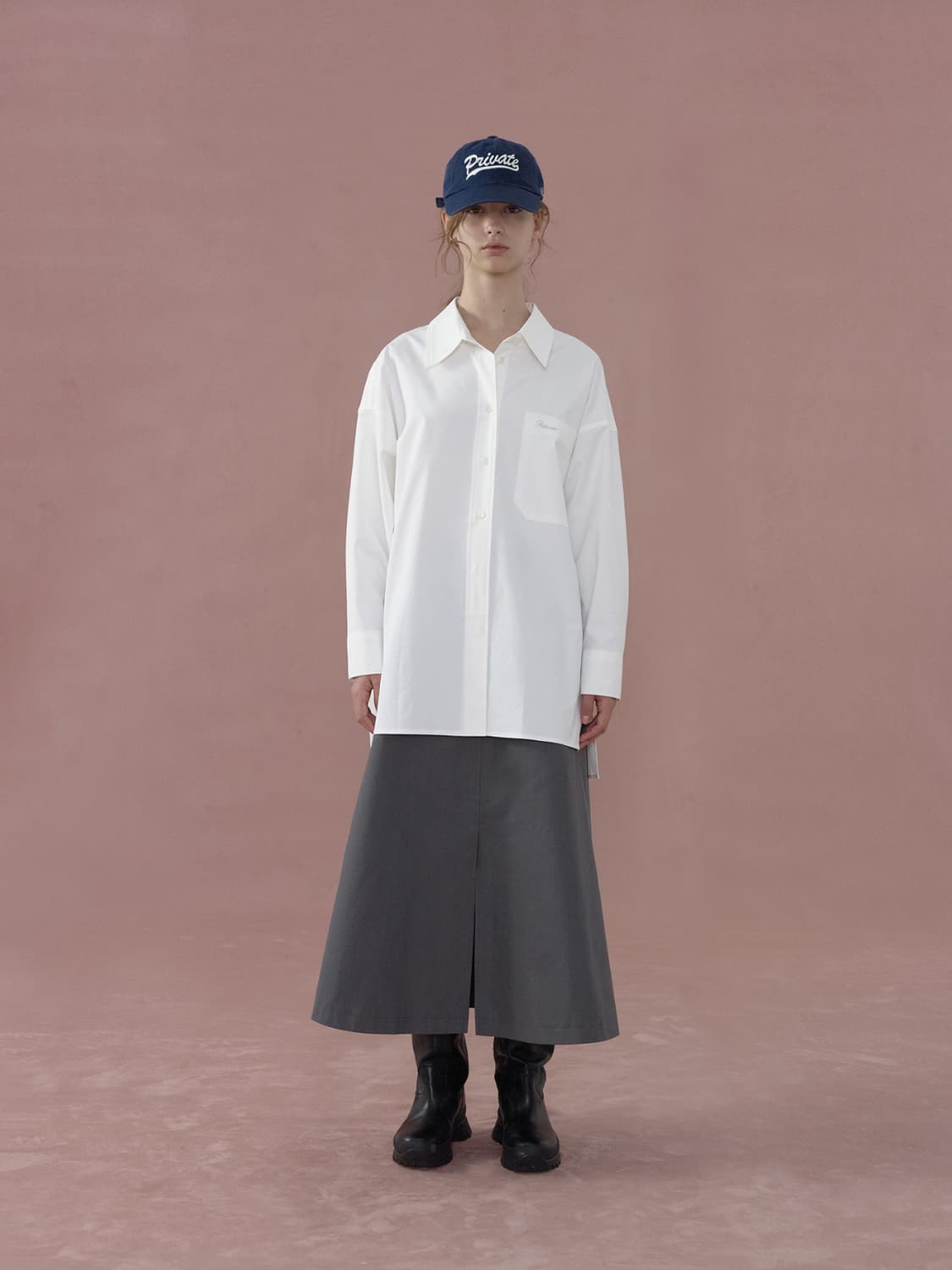 리본빛 클래식 셔츠 상품이미지1