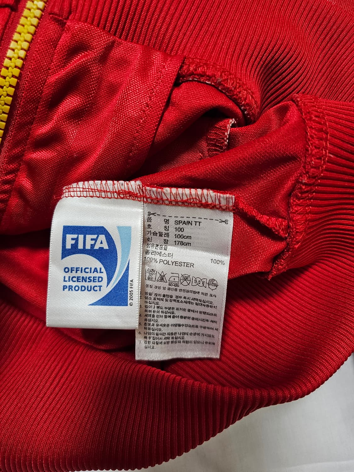 아디다스 스페인 국대 져지 100사이즈 상품이미지5
