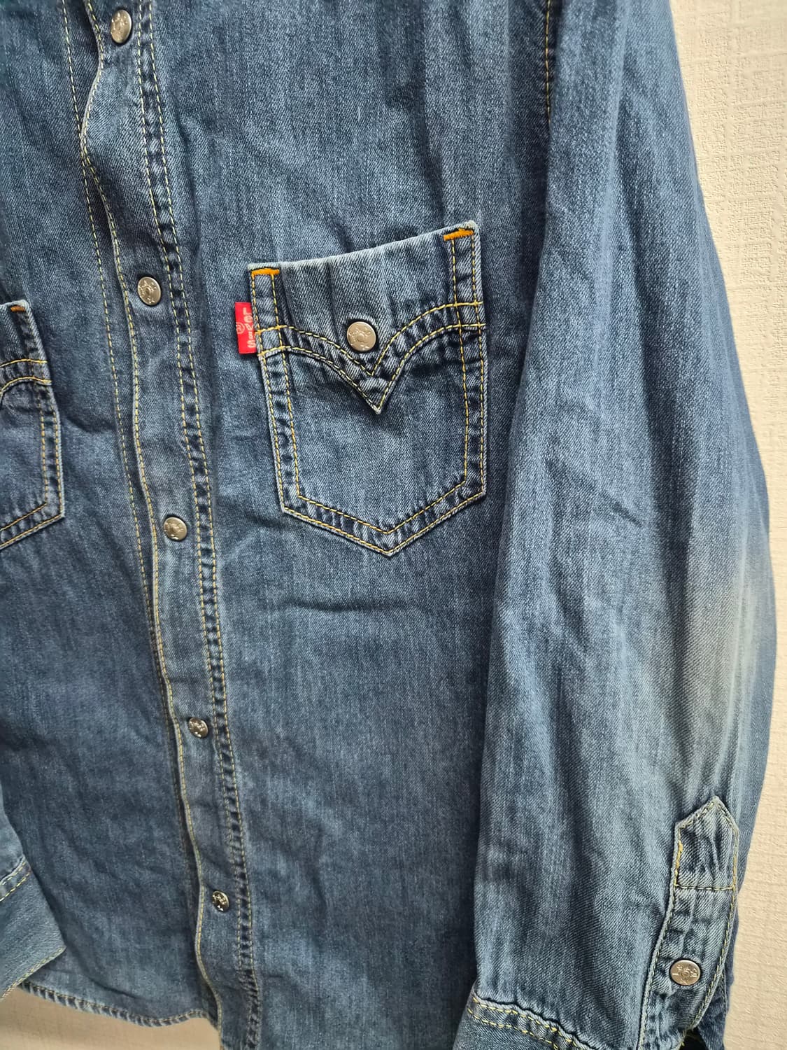 XL/105) 리바이스 type 1 타입원 웨스턴 셔츠 팝니다 상품이미지3