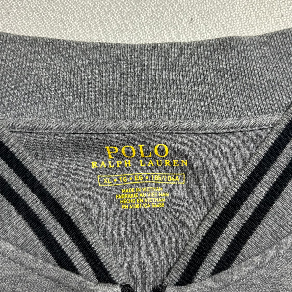 XL 폴로랄프로렌 그레이 코튼 집업 자켓 상품이미지4