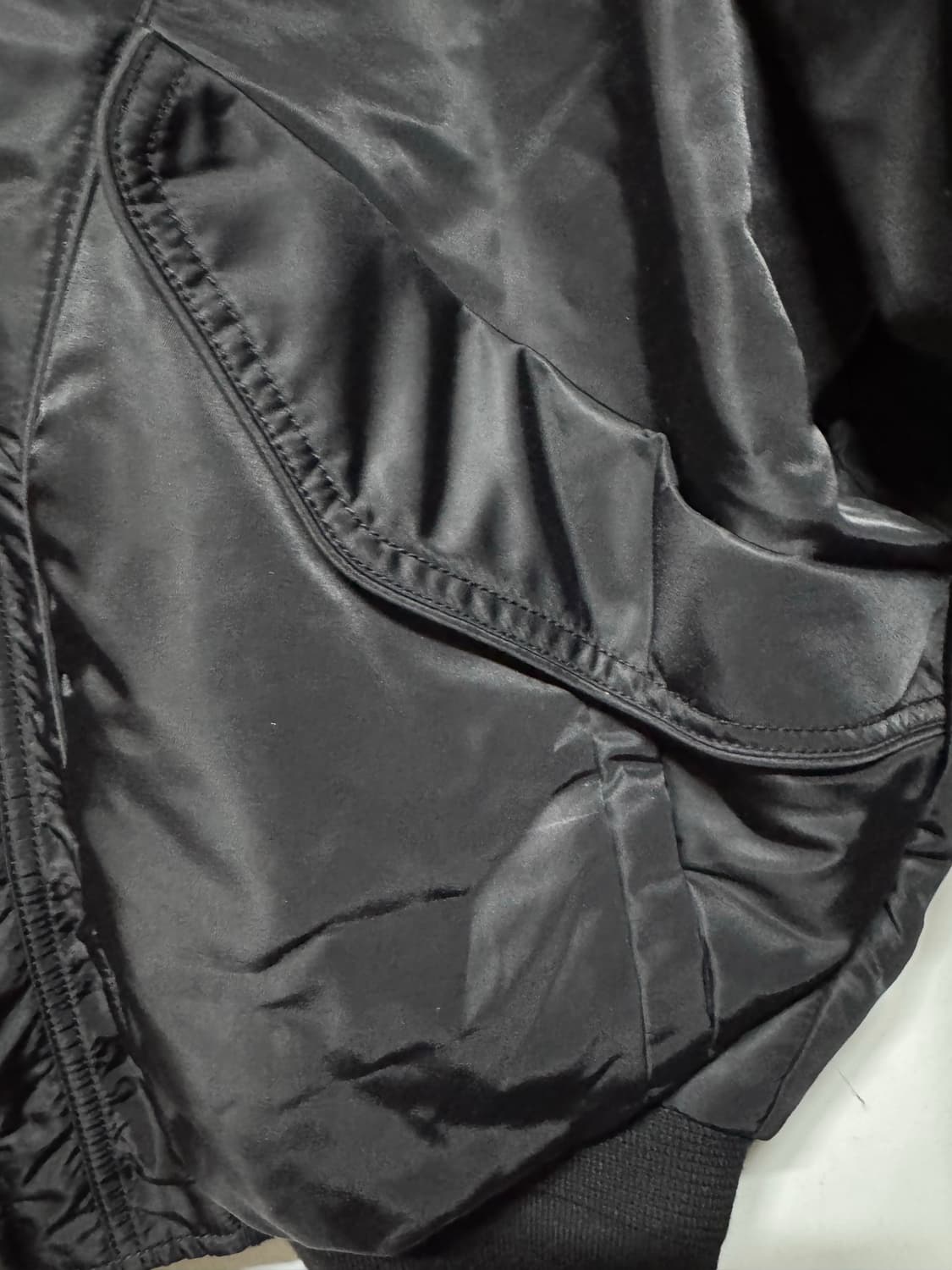 100 시스템 레이어드 MA-1 봄버 자켓 상품이미지5