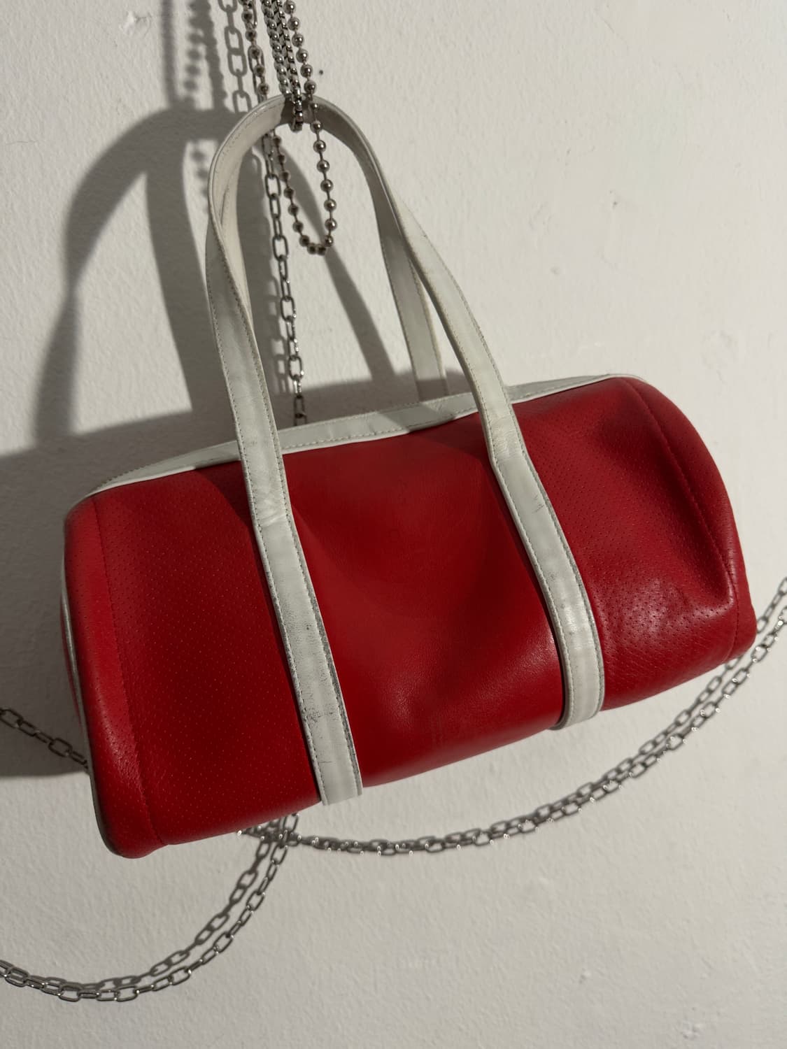 발리 레드크로스 레더 스몰 해머백 상품이미지3