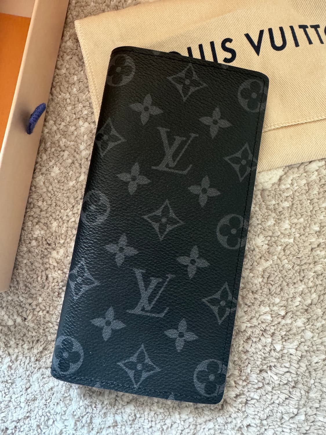 정품 루이비통 장지갑 이클립스 블랙 상품이미지2