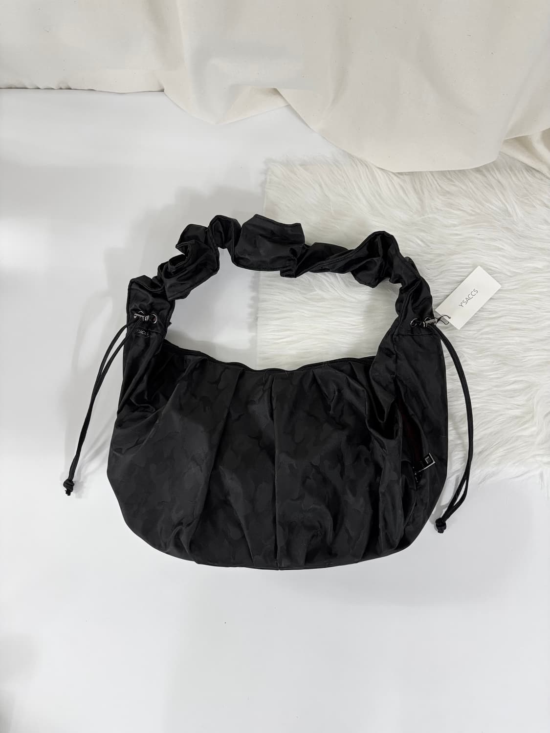 요지 야마모토 Ysaccs 카모 셔링백 상품이미지1