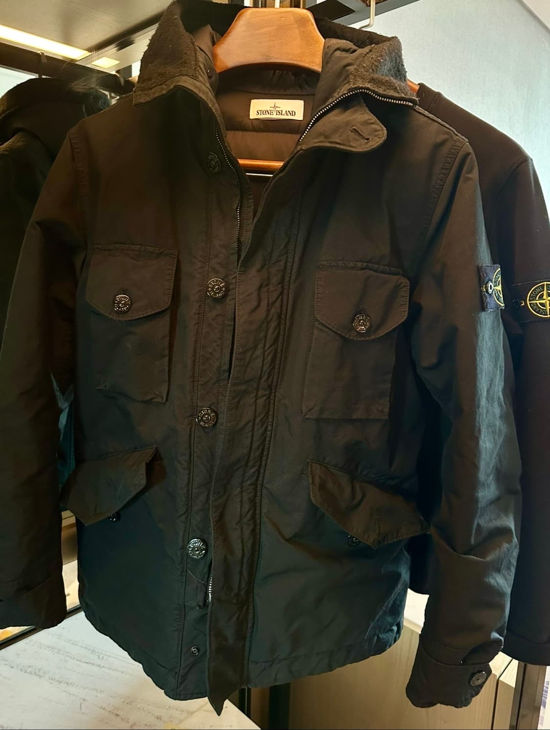 스톤아일랜드 다비드 티씨 블랙 DAVID-tc 상품이미지2