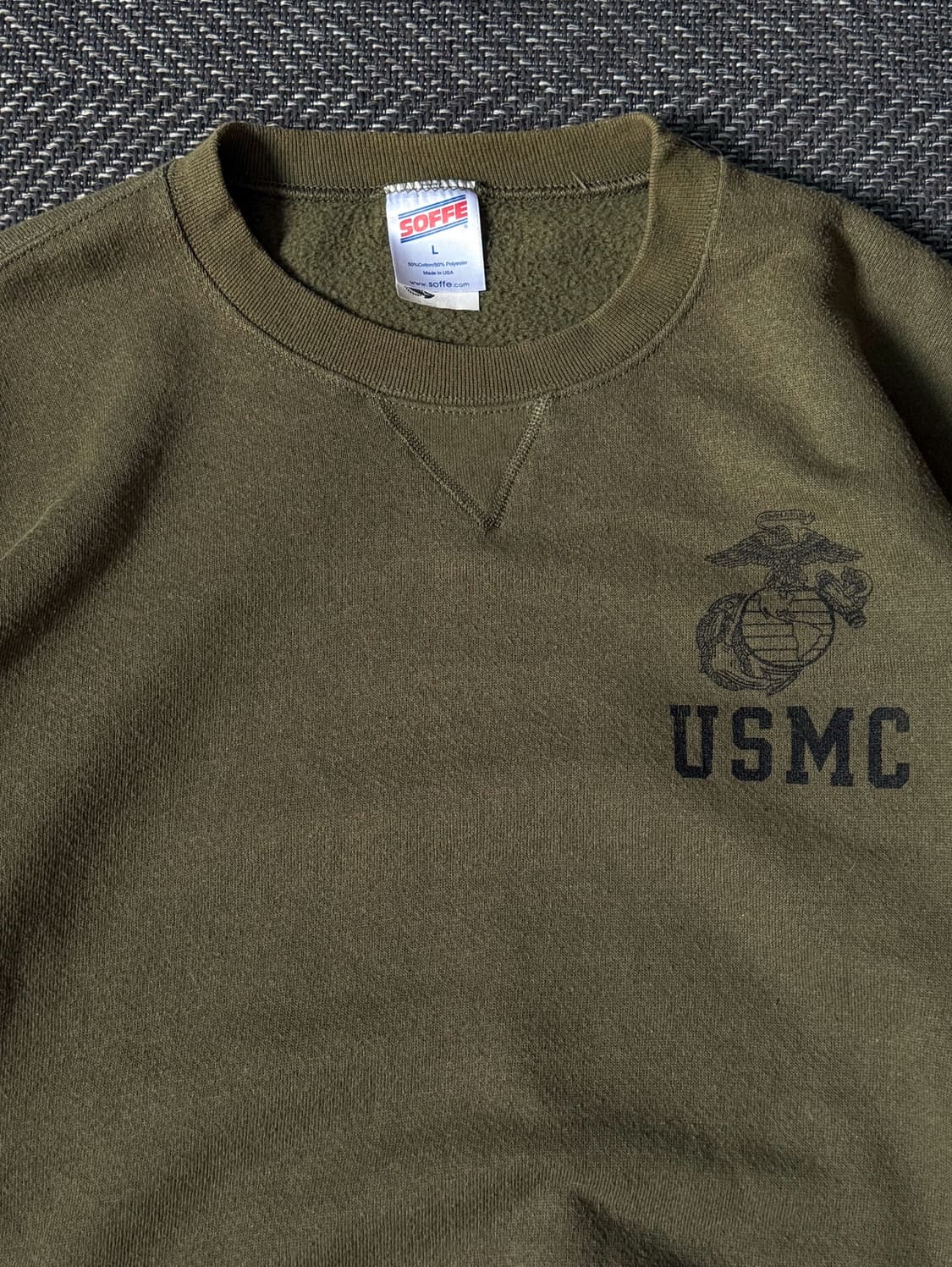 SOFFE 미군 USMC 밀리터리 트레이닝 스웻셔츠 (105-110) 상품이미지2