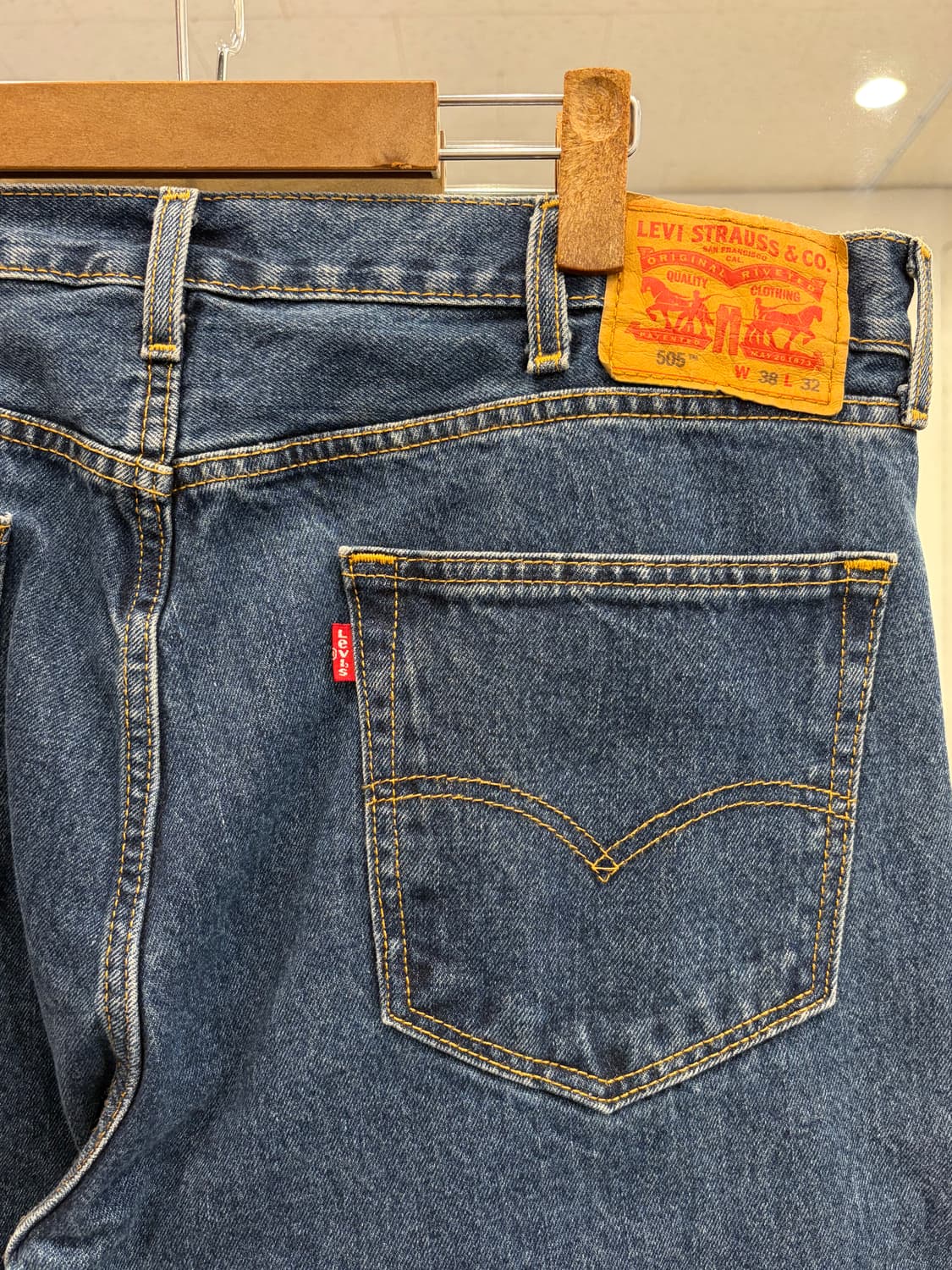 Levis 리바이스 505 데님 팬츠 (38inch) 상품이미지7
