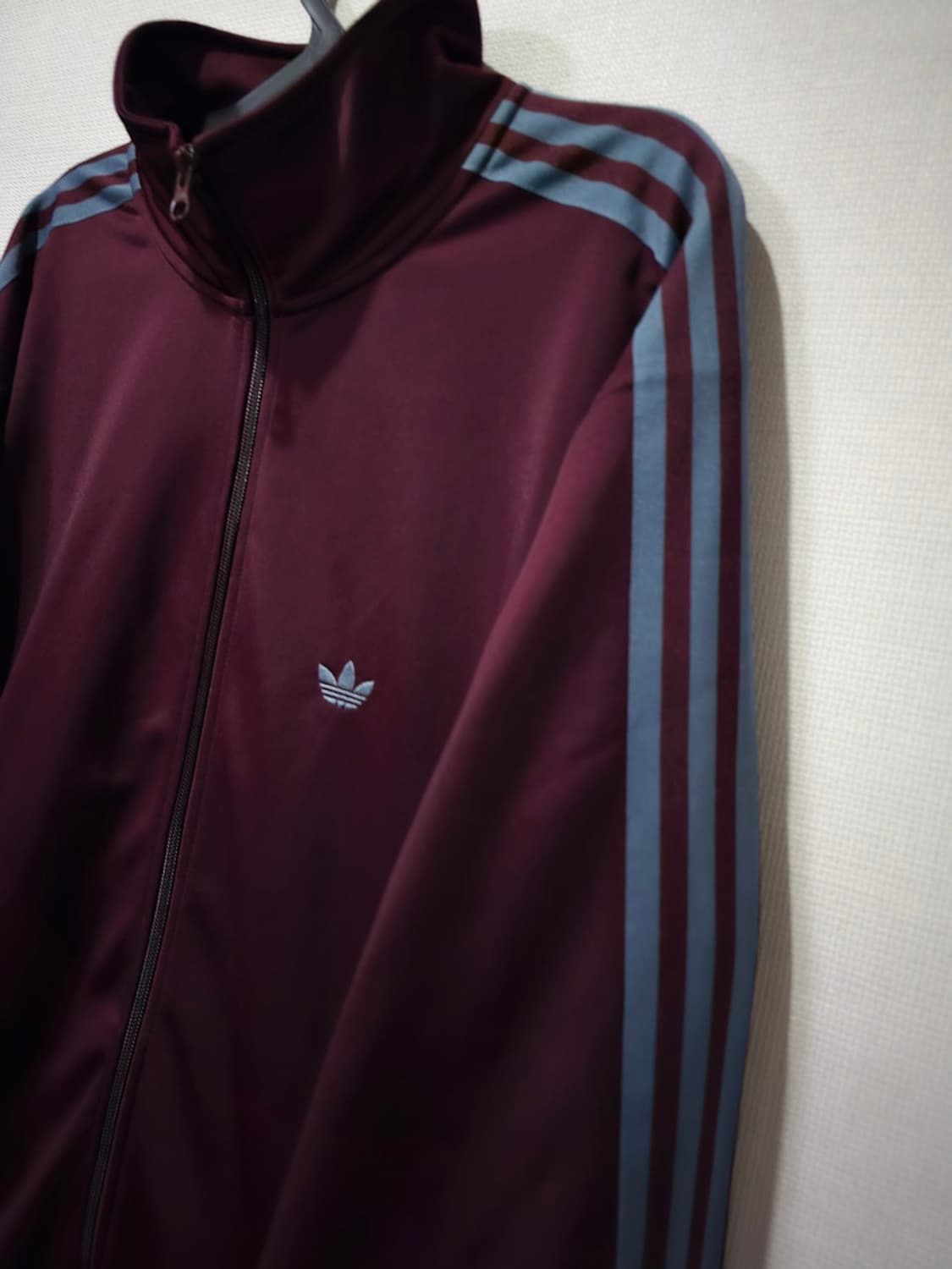 아디다스 BB트랙탑 마룬 버건디 베켄바우어 져지 90 / S 상품이미지2