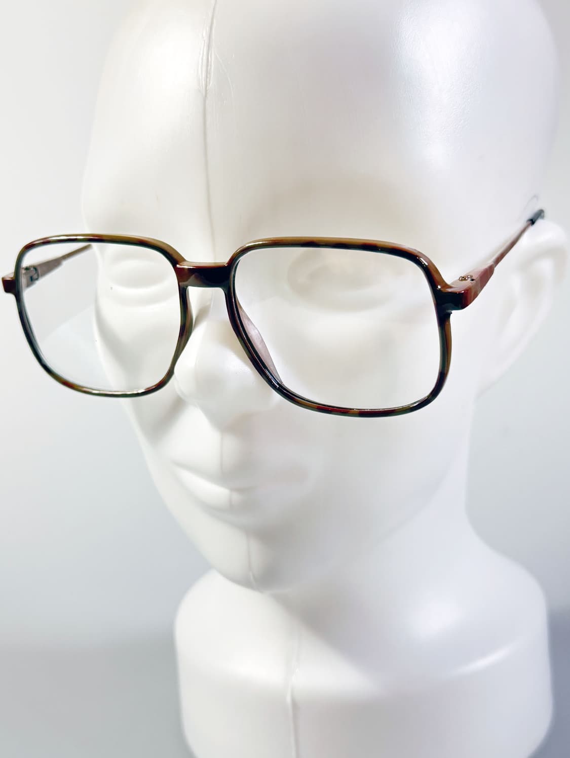 80s ALAN 브라운 뿔테 레트로 스퀘어 빈티지 안경 상품이미지9