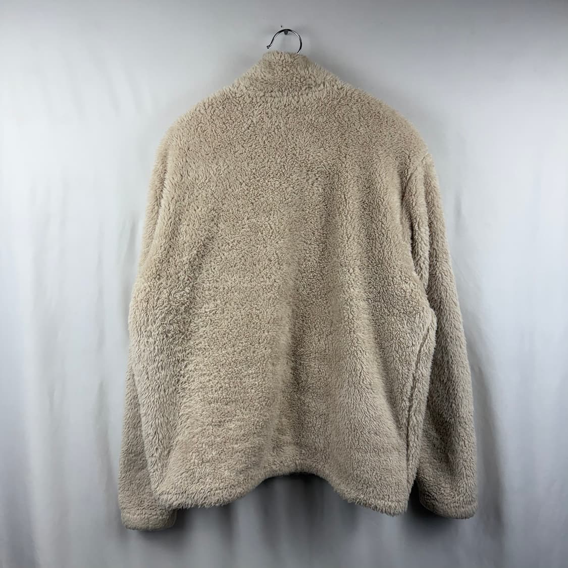(M) 휠라 양털 플리스 자켓 베이지 상품이미지6