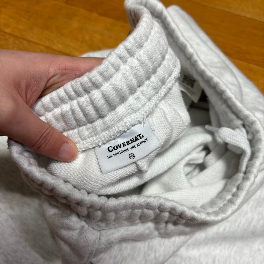 XS 커버낫 멜란지그레이 스웻 조거팬츠 상품이미지3