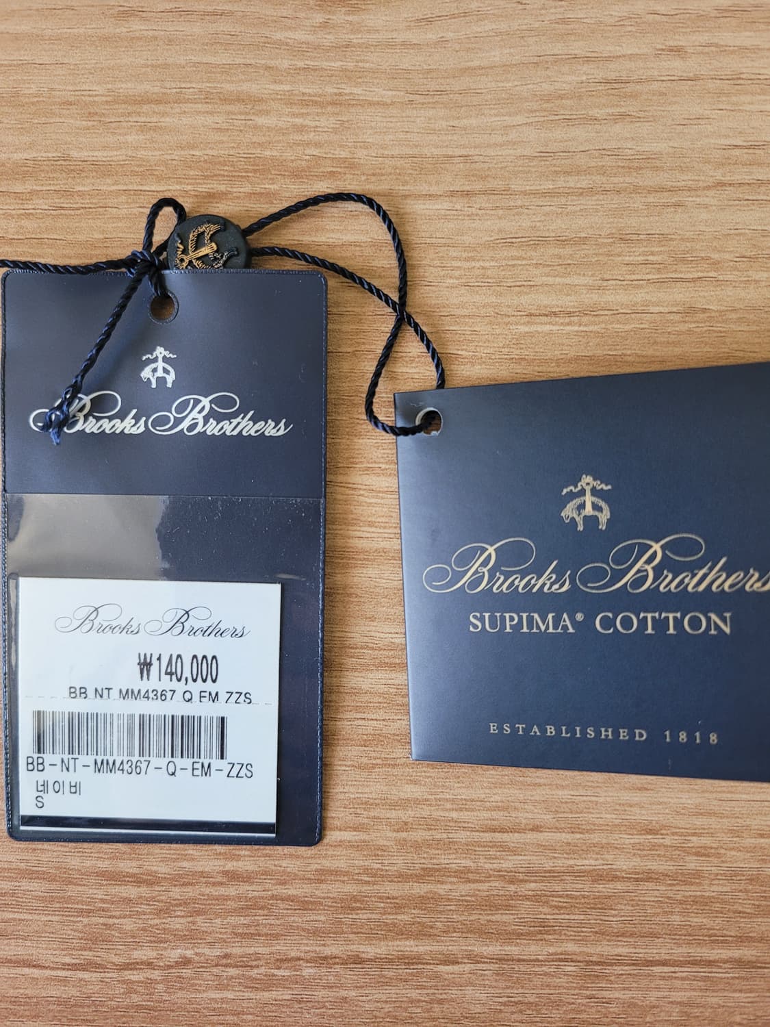 브룩스브라더스 수피마 반팔 피케 카라티 S(95) 상품이미지6