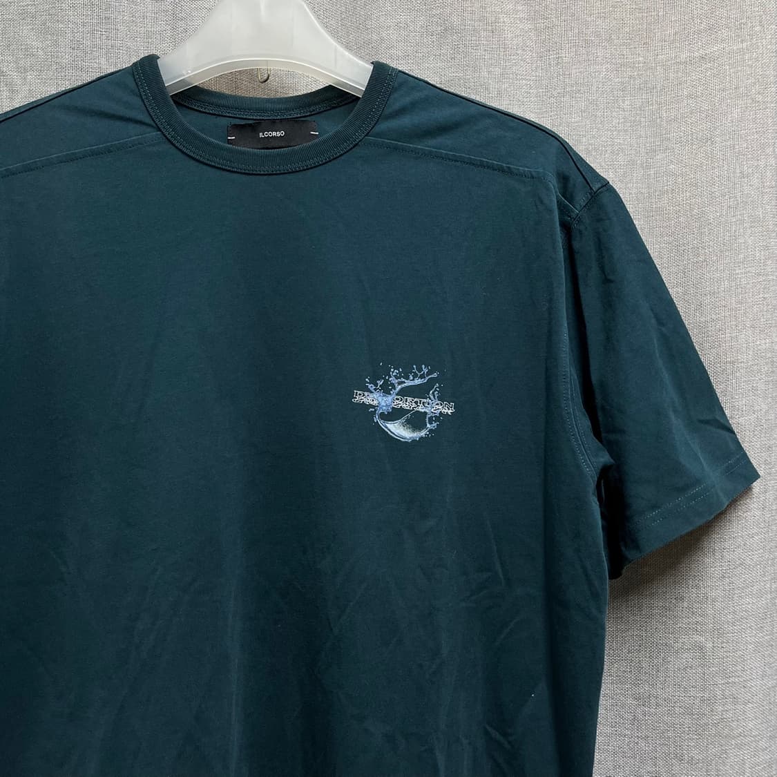 [XL] 일꼬르소 IL CORSO 오버핏 그래픽 반팔 티셔츠 상품이미지3