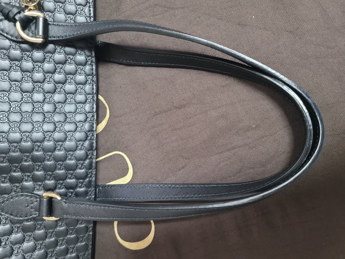 구찌 마이크로시마 토트백 숄더백 상품이미지5