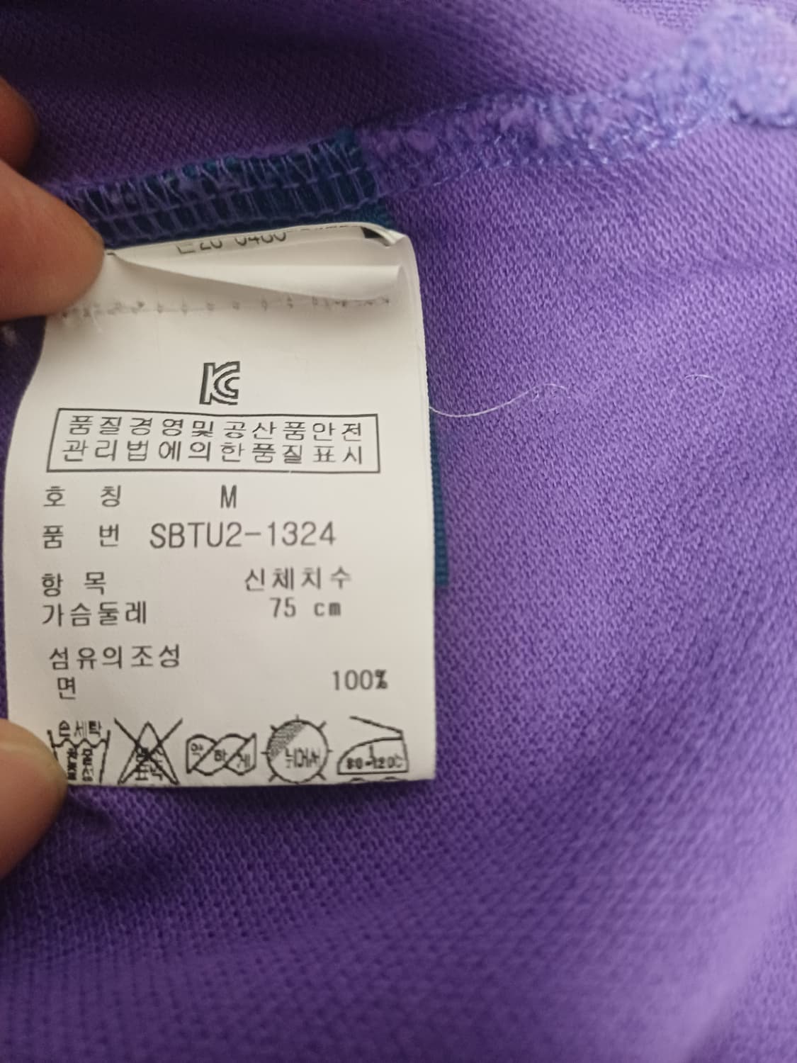 폴로 랄프로렌 빅포니 메쉬 피케 (퍼플/그린) / 실측 44-55 추천 상품이미지8