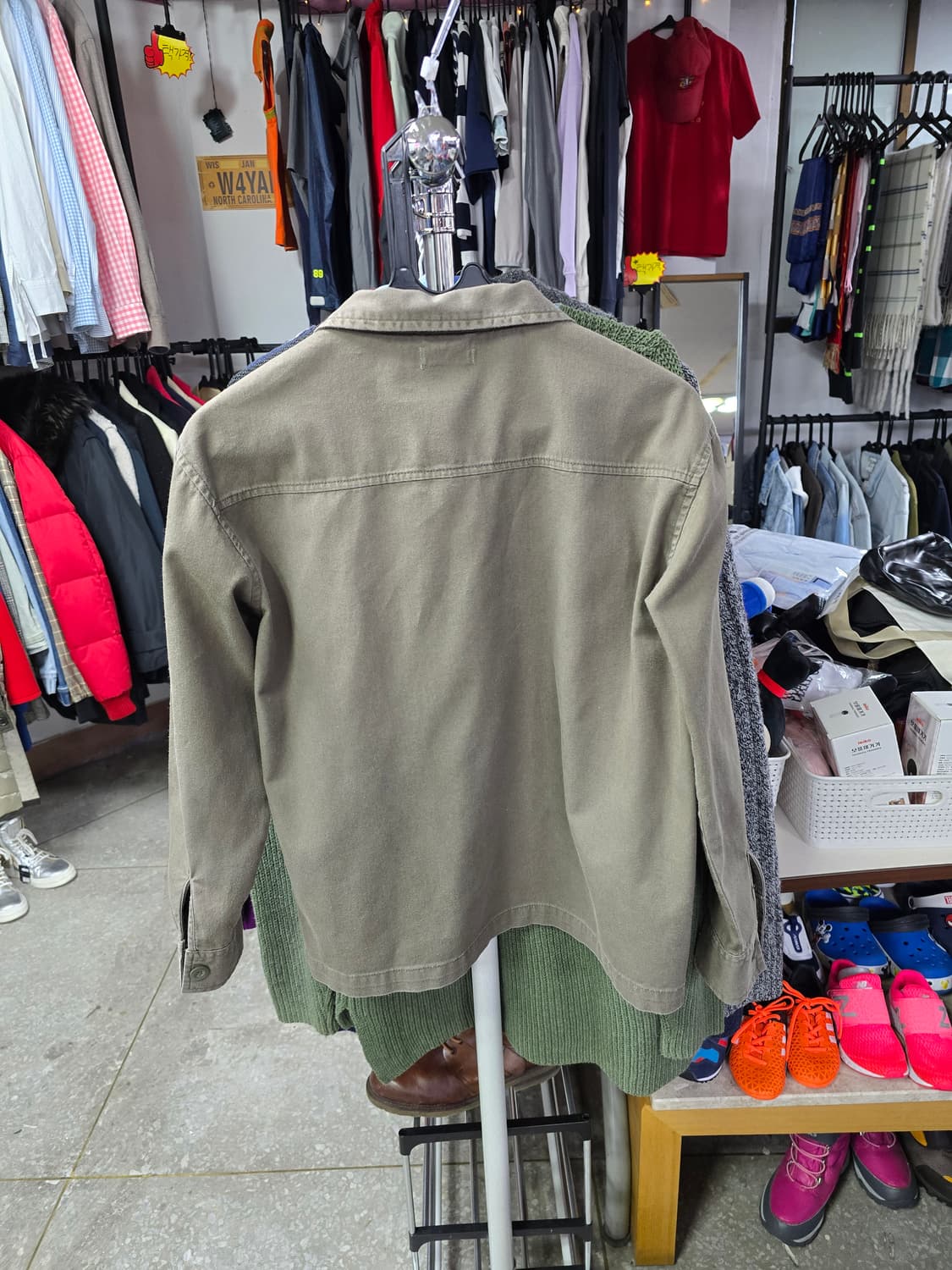 U.S.ARMY 패치 밀리터리 셔츠 (1413) 상품이미지2