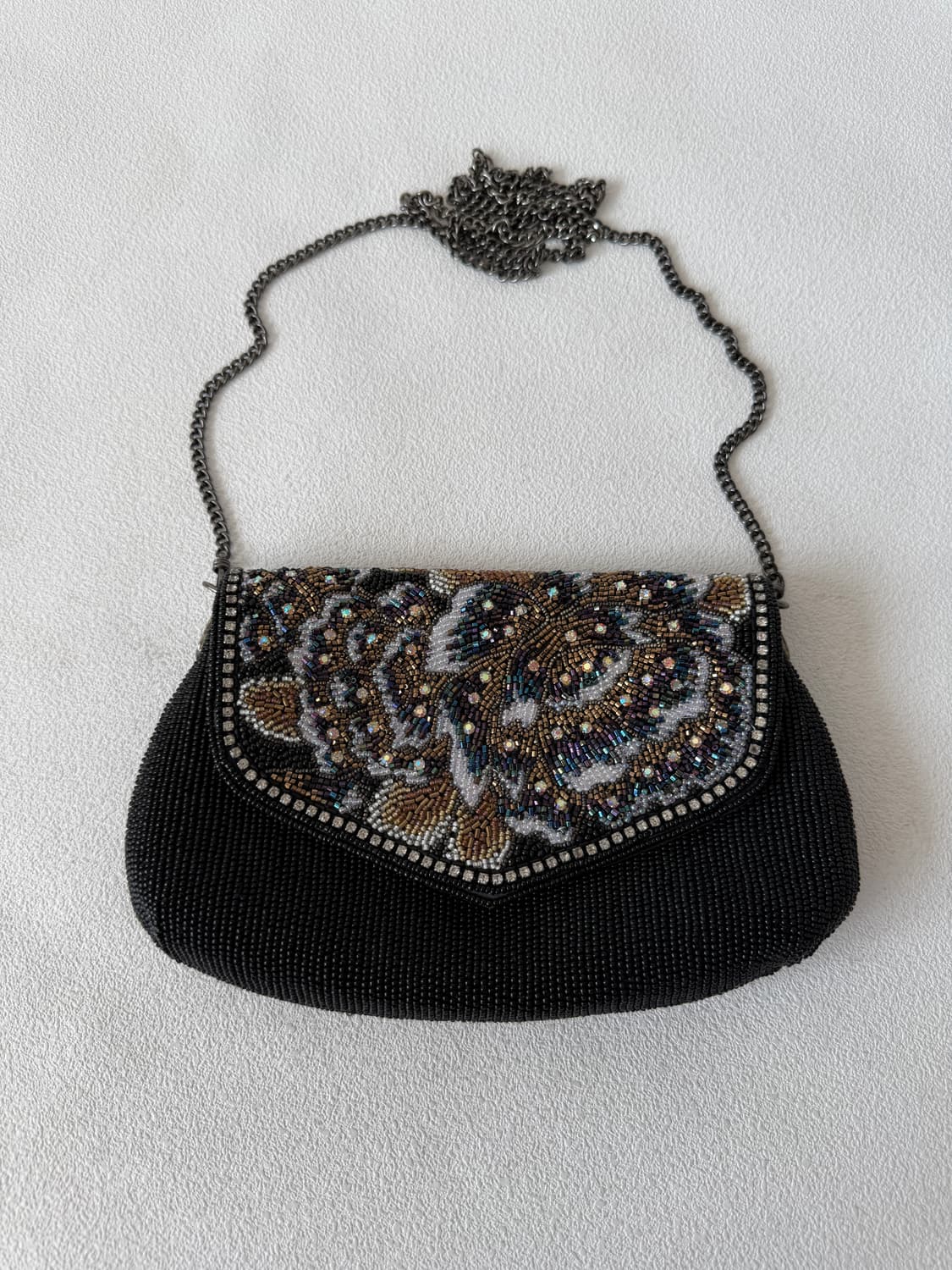 Pre owned 비즈 미니백 상품이미지2