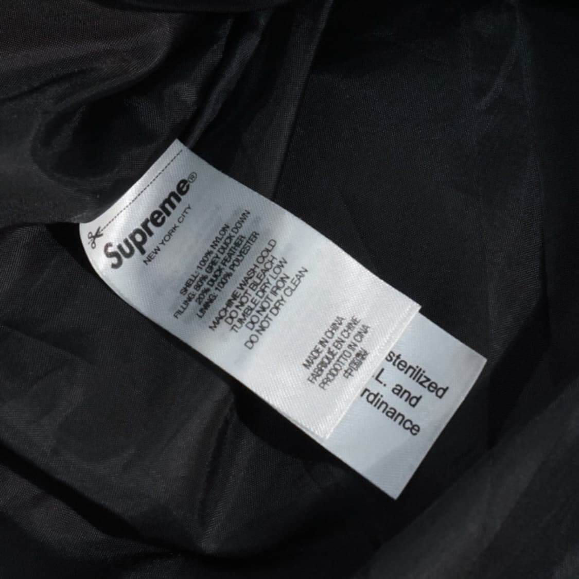 슈프림 X 더블탭스 텍티컬 다운 베스트 상품이미지8